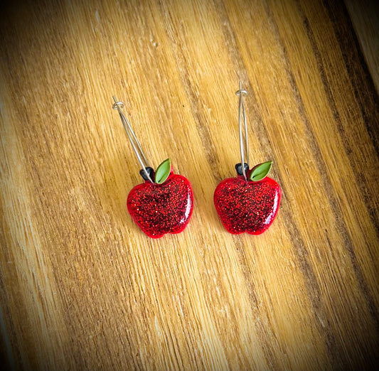 Glittery Apple