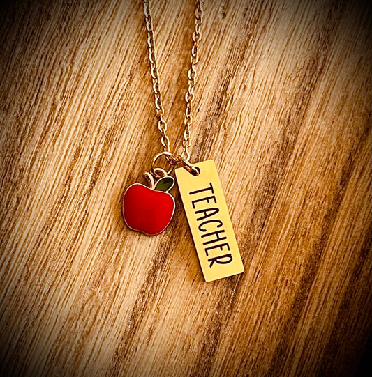 Teacher necklace