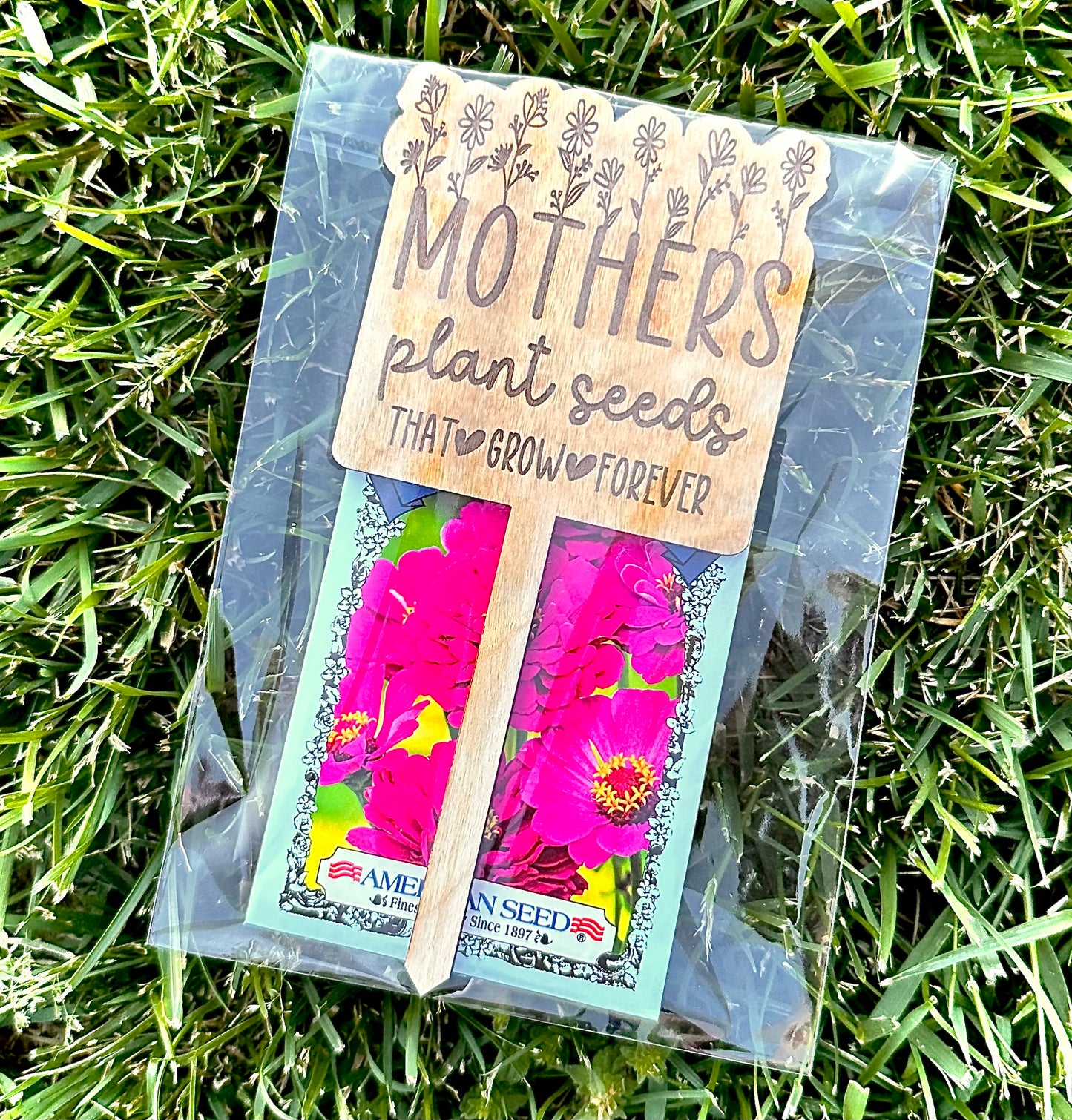 Mothers plant seeds