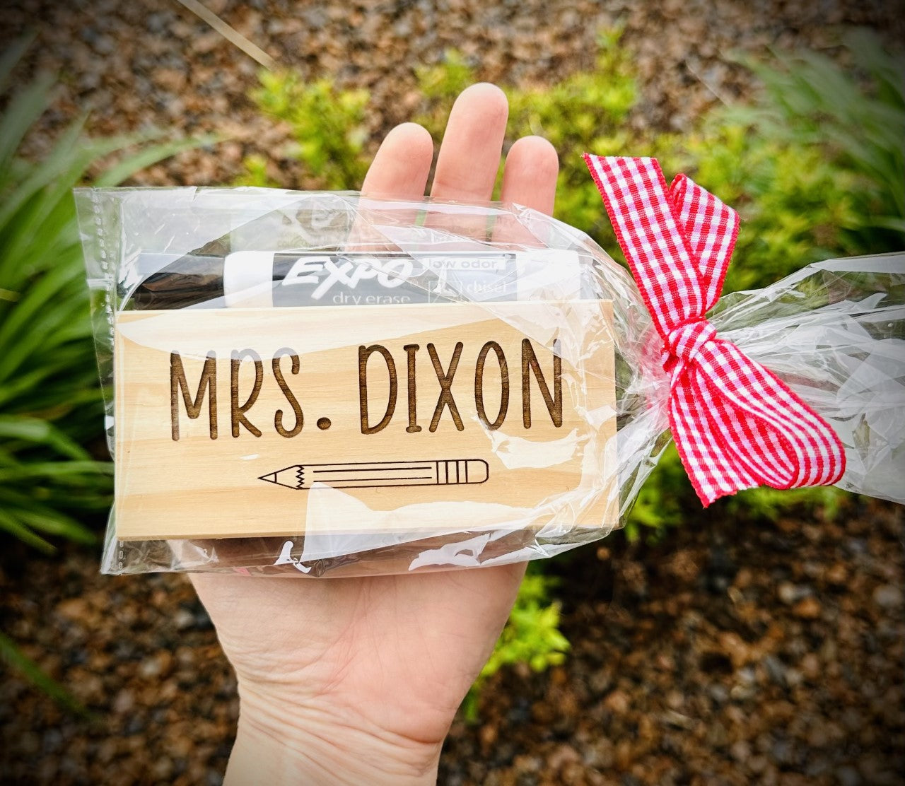 Engraved erasers