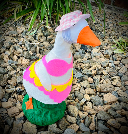 Desk goose swimsuit outfit (clothes only)