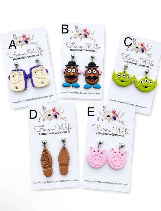 Movie inspired earrings