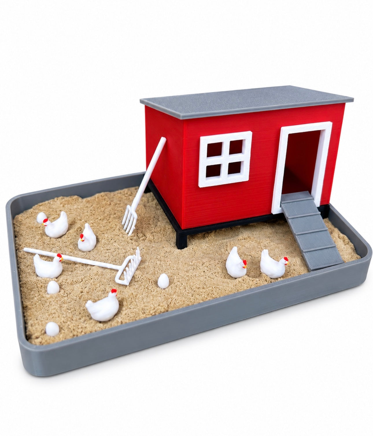 Desktop chicken coop