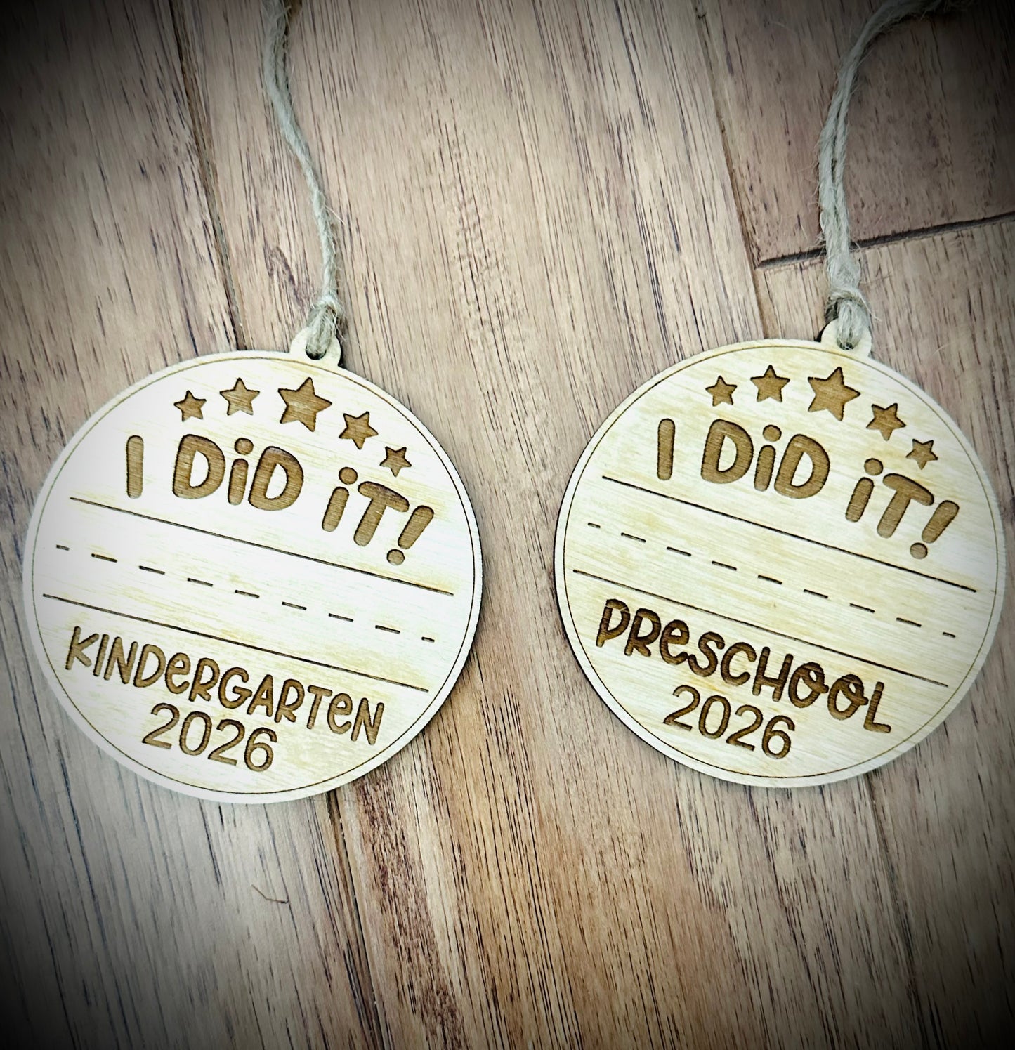 I Did It handwriting keepsake