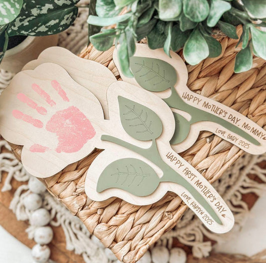 Handprint flower