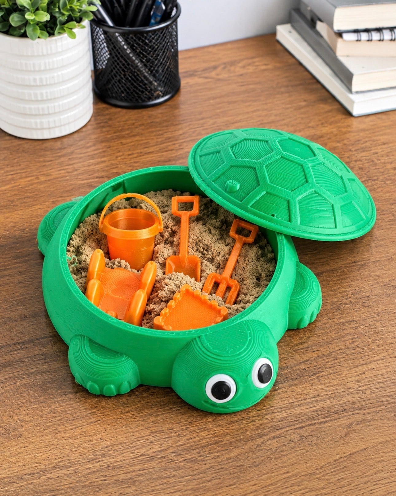 Desk Turtle sandbox