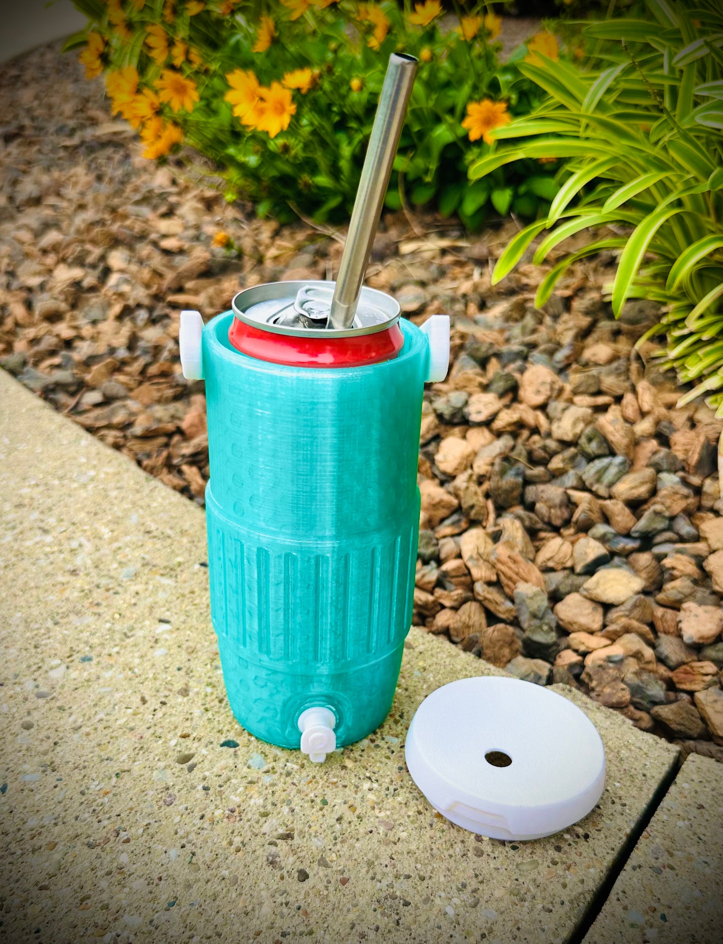 Alani can koozie (seafoam)